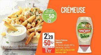 G20 Sauce Deluxe AMORA offre