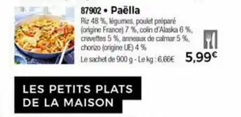 Thiriet Paella offre