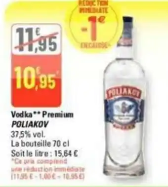 Vodka** Premium POLIAKOV