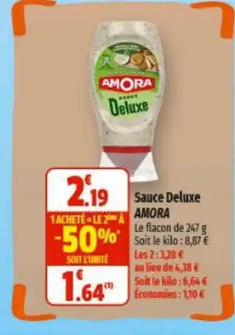 Sauce Deluxe AMORA Deluxe