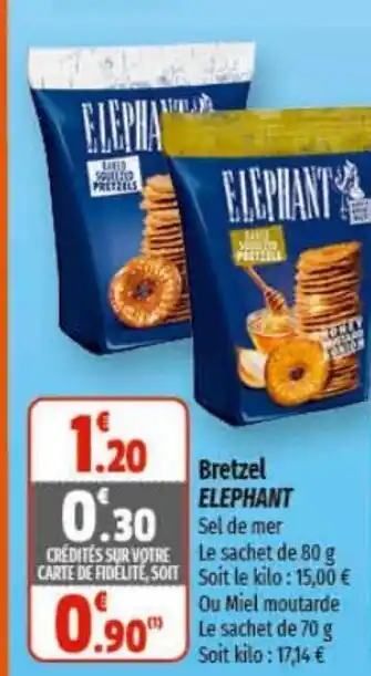 Coccinelle Express Bretzel ELEPHANT offre