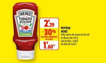 Coccinelle Express Ketchup HEINZ offre