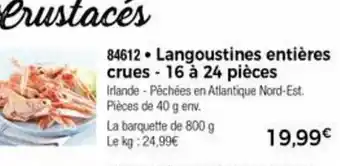 Thiriet Langoustines Entiéres Crues offre
