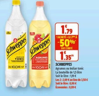 Coccinelle Supermarché Schweppes offre