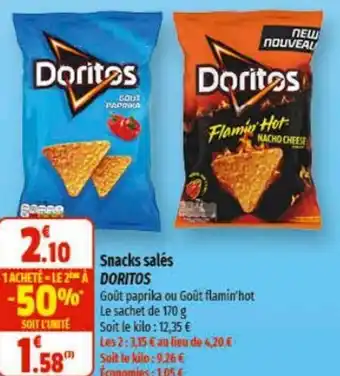 Snacks salés Doritos