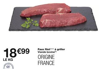 Monoprix Faux filet à griller offre
