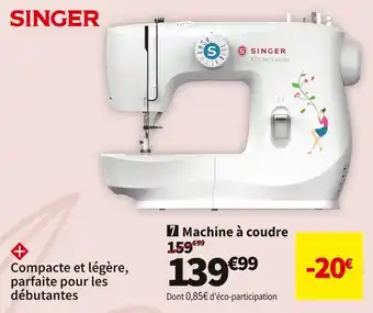 Singer machine a coudre la mademoisell