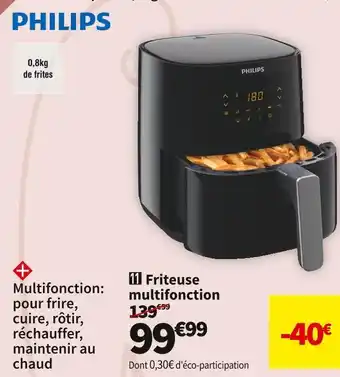 Conforama Philips friteuse multifonction hd9252/70 offre