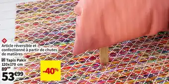 Conforama Tapis pakir offre