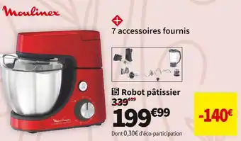 Conforama Moulinex robot pâtissier qa513g10 offre