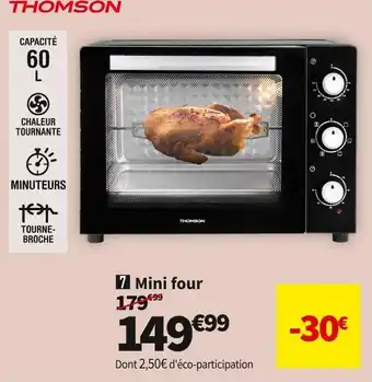 Conforama Thomson mini four theo2360mb offre