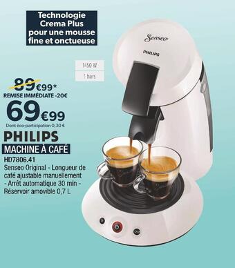 Philips machine à café