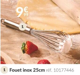 Fouet inox 25cm