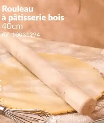 Rouleau à pâtisserie bois