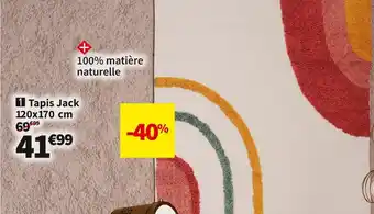 Conforama Tapis jack offre
