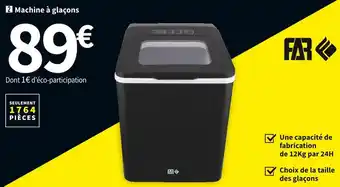 Conforama Far machine à glaçons mg21912 offre