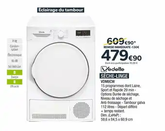 Proxi Confort Vedette sèche-linge offre
