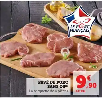 U Express Pavé de porc sans os offre