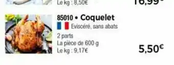 Thiriet Coquelet offre