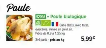 Thiriet Poule Bioglogique offre