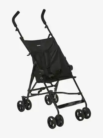 Poussette-canne vertbaudet minicity ii - noir