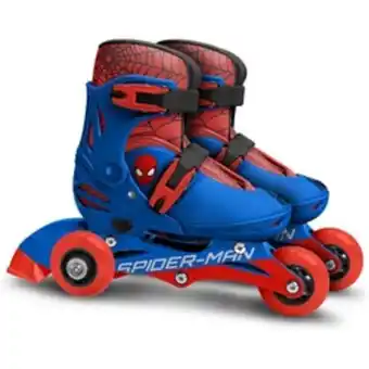 King Jouet Rollers 3 roues - 2-en-1- spiderman offre
