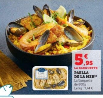 Super U PAELLA DE LA MER offre