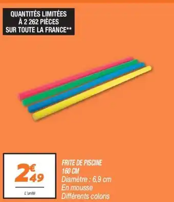 Netto FRITE DE PISCINE 160 CM offre