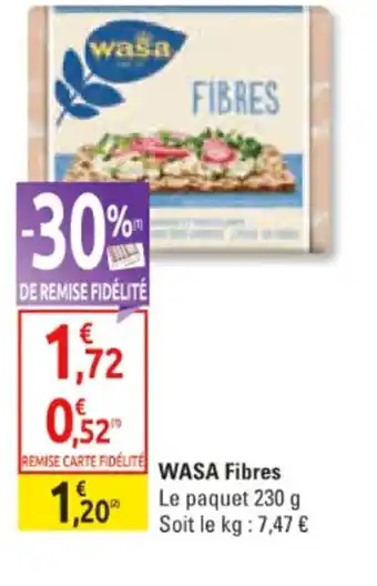 Diagonal WASA Fibres offre