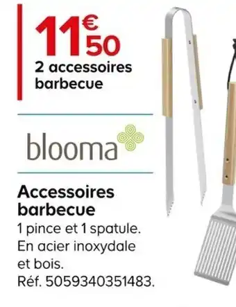 Castorama 2 accessoires barbecue offre