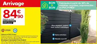 Clôture en PVC P-mex®