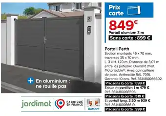 Castorama Portail Perth offre