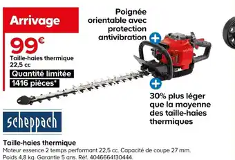 Castorama Taille-haies thermique offre