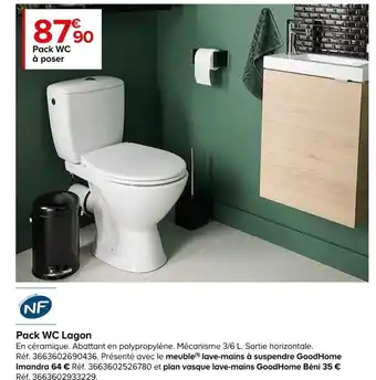 Castorama Pack WC Lagon offre