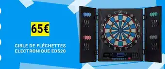 Decathlon CIBLE DE FLÉCHETTES ELECTRONIQUE ED520 offre
