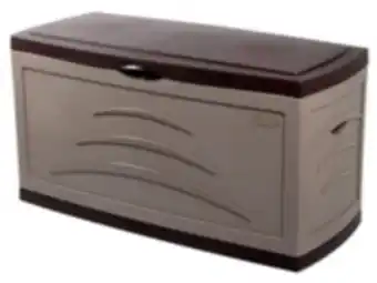 Coffre jardin serena - 310 litres - 1.21 x 0.55 x 0.66 m - taupe