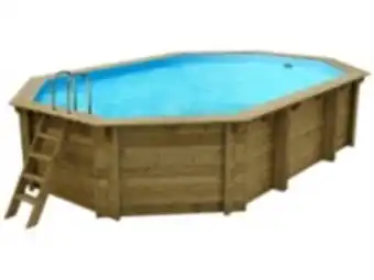 E.Leclerc Brico Piscine bois baléares - 6.50 x 4.40 x 1.31 m offre