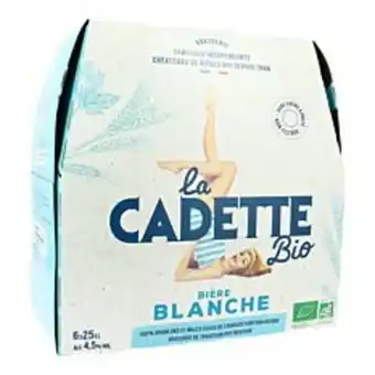 Naturalia Bière blanche 6x25cl bio offre