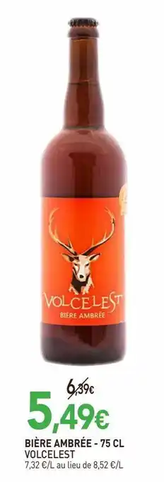naturéO Bière ambree 75cl offre