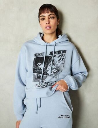 Jennyfer Jogging l'attaque des titans bleu clair offre