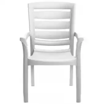 Rue du commerce Chaise de jardin avec accoudoirs maxi amazon blanc offre