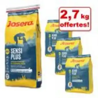 Zooplus Croquettes josera pour chien : 15 kg + 3 x 900 g offertes ! offre