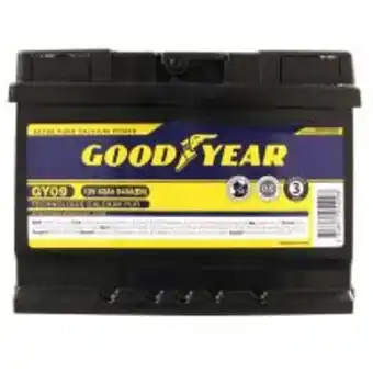 Point Vert Batterie goodyear 62ah offre