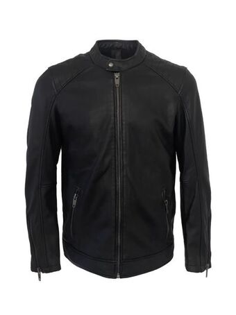 Oakwood - blouson homme balthazar noir