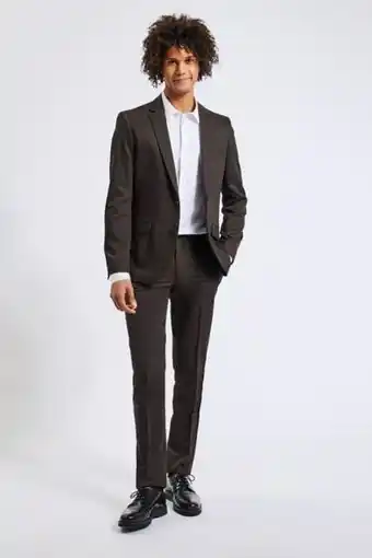 Costume 2 piĂšces slim - marron