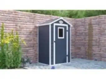 E.Leclerc Brico Abri de jardin résine texas - kit d'ancrage inclus - 1.34 m² - anthracite offre