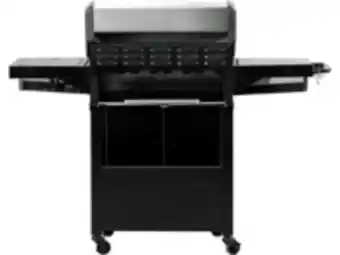 E.Leclerc Brico Barbecue gaz avec couvercle en verre bingo 5 - 4 brûleurs + 1 latéral + housse protection - 15.2 kw - noir offre