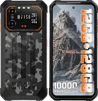 Amazon Iiif150 b1 pro telephone portable incassable (2023), 12go+128go/1to, 10000mah batterie, smartphone débloqué, 48mp+20mp nig... offre