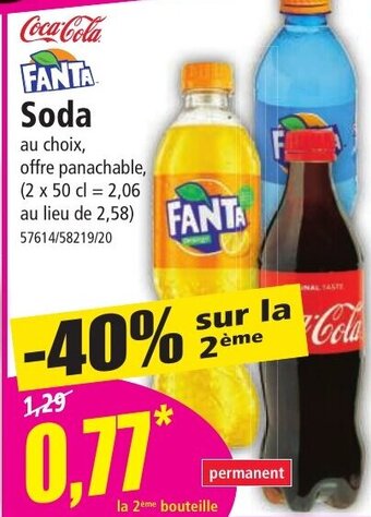 Norma FANTA Soda offre