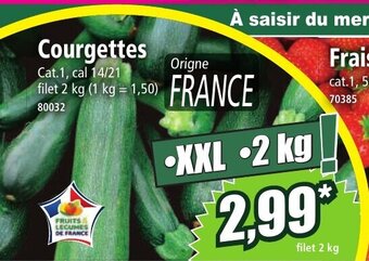Norma Courgettes offre